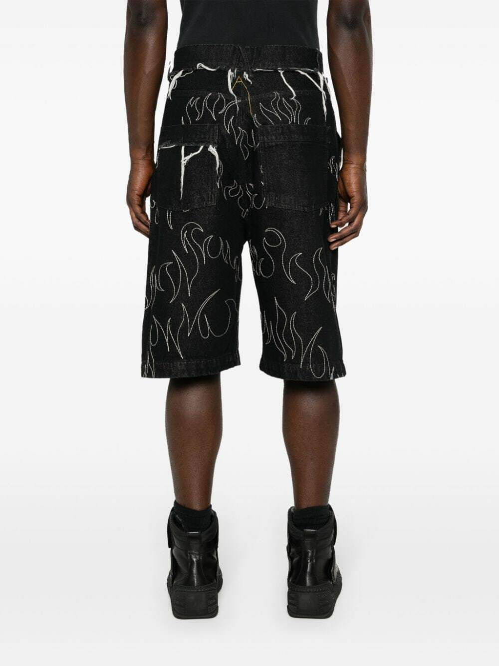AIREI - Big Fit Denim Shorts Woven
