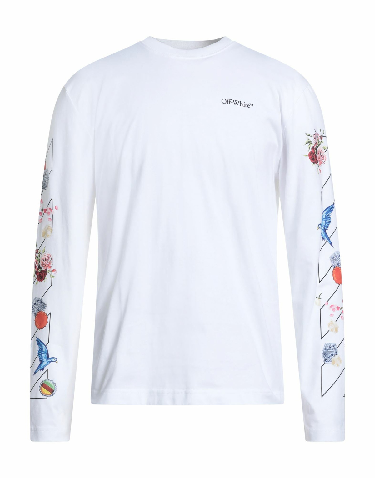Off-white Mens T-shirt in White