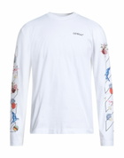 Off-white Mens T-shirt in White