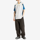 Umbro Panelled Raglan Football Jersey in Brillant White