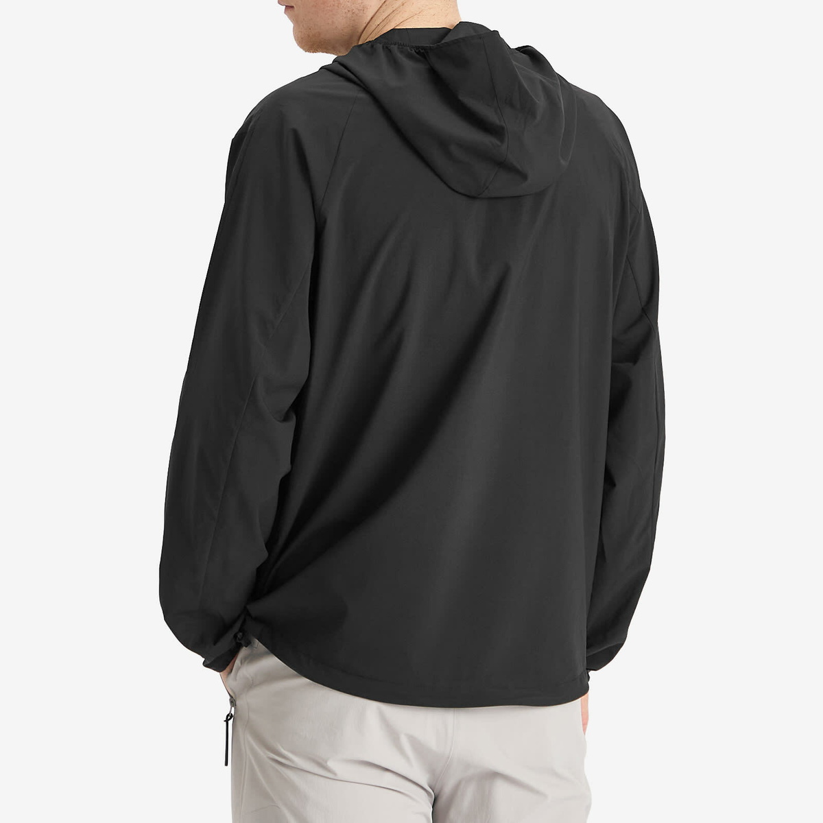 Snow Peak Men's Shadow Ripstop Jacket in Black Snow Peak