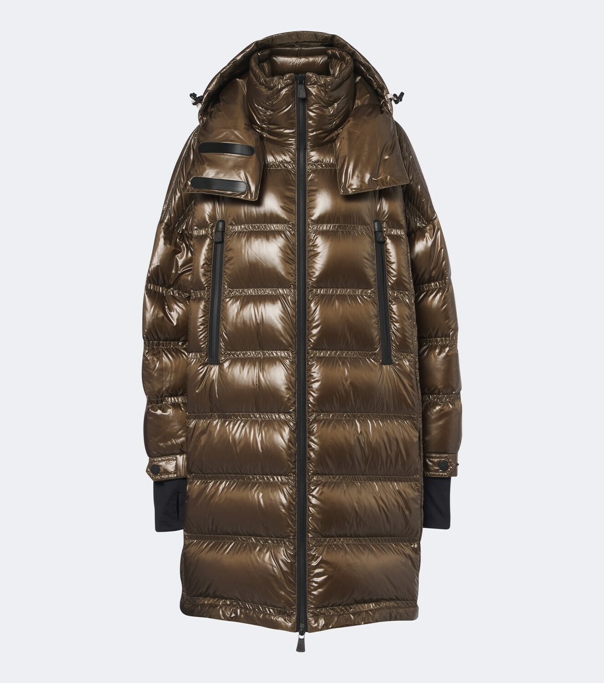Moncler Grenoble Rochelairs hooded down coat