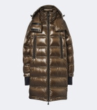 Moncler Grenoble Rochelairs hooded down coat