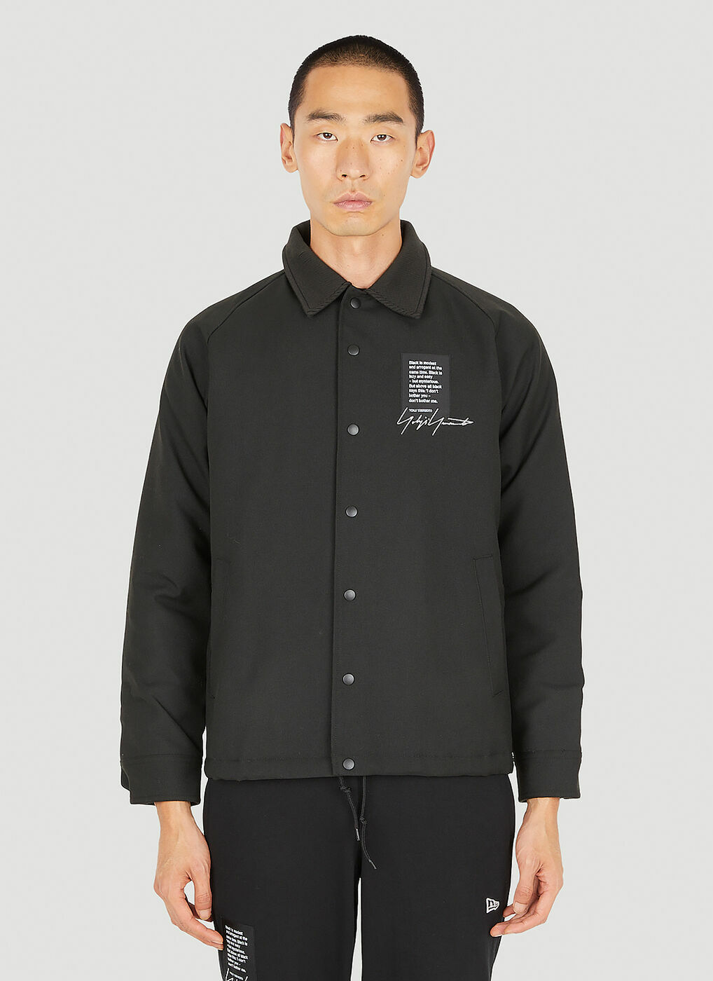 Yohji Yamamoto x NEW ERA COACH JACKET-