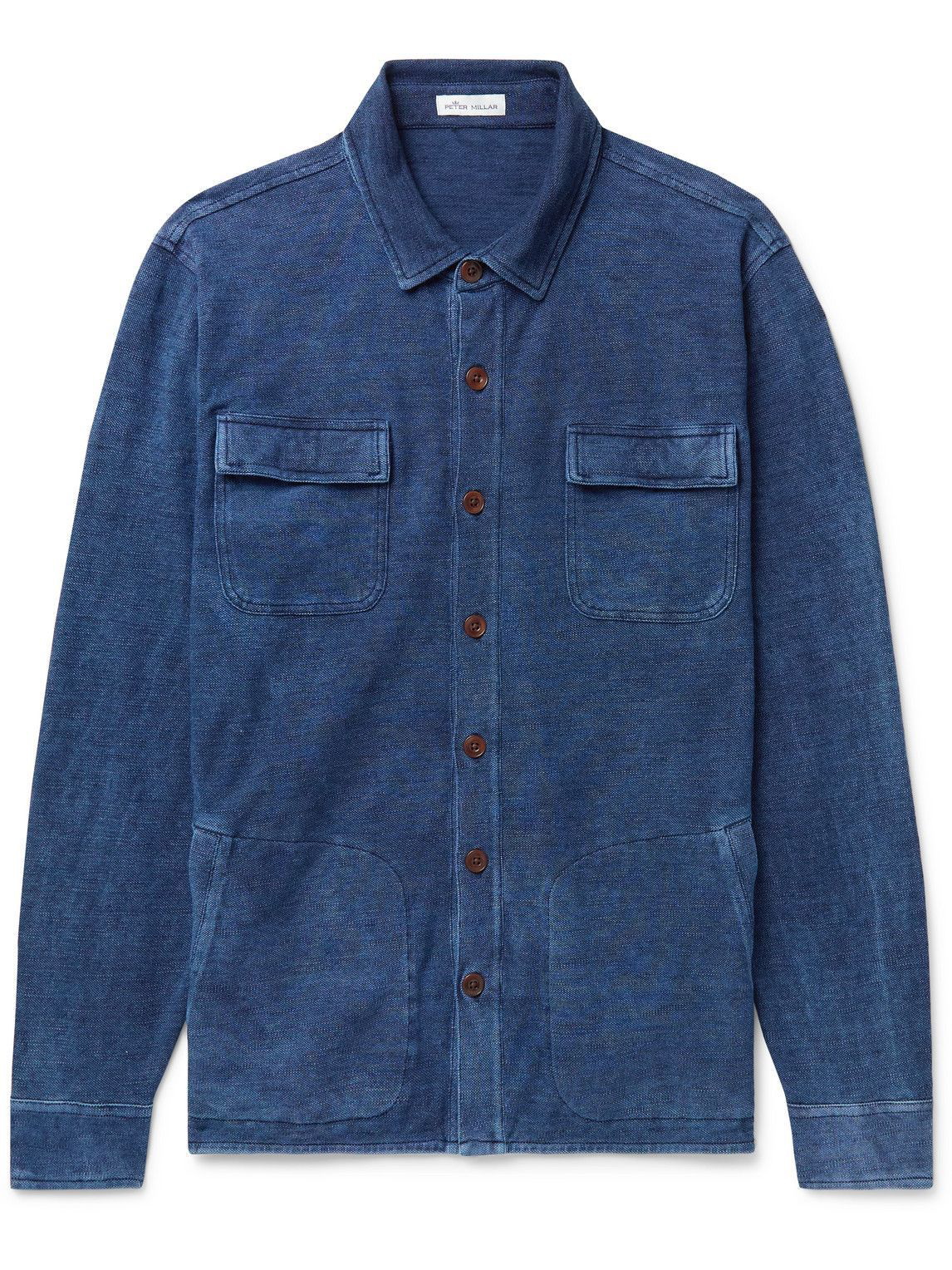 Peter Millar - Indigo-Dyed Cotton Shirt Jacket - Blue Peter Millar
