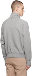 AMI Paris Gray Ami de Cœur Sweatshirt