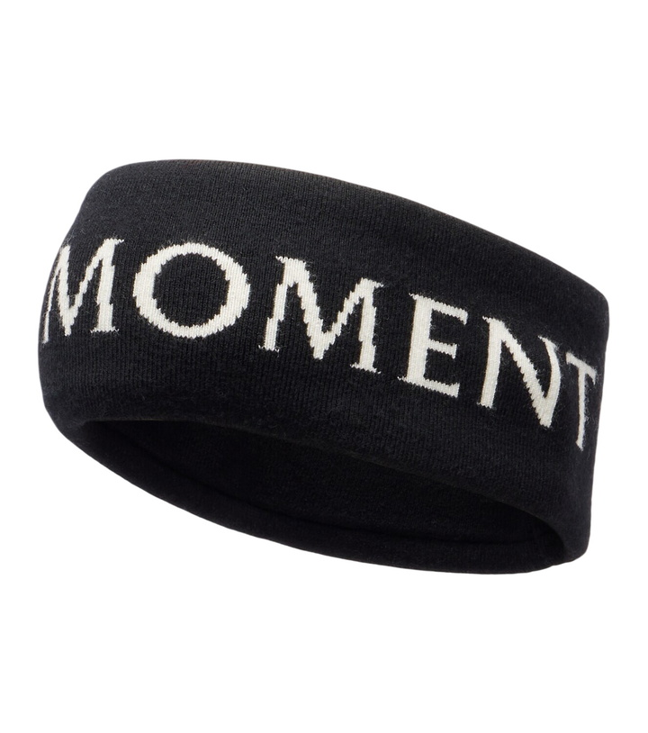 Photo: Perfect Moment Logo wool-blend headband