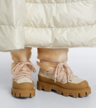 Moncler Peak Après shearling snow boots