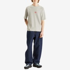 Umbro Washed Mock Neck T-Shirt in Griffin