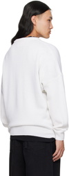 032c White Selfie Sweater
