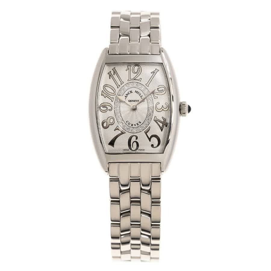 Franck Muller Cintree Curvex Quartz White Dial Unisex Watch 1752BQZRELCD1R(AC)