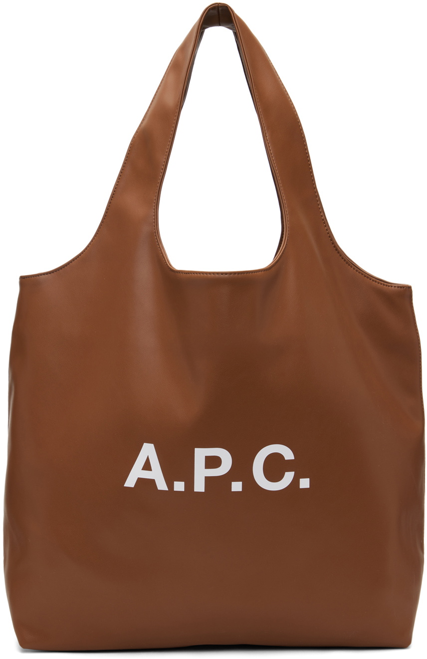 A P C Ninon Small Tote Bag Puaatm61861 Ran main image 0