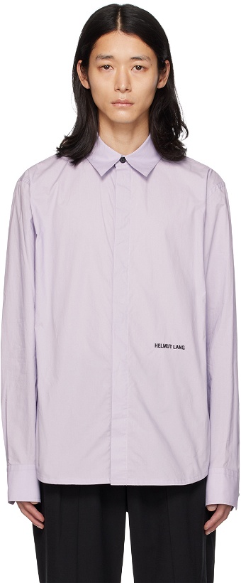 Photo: Helmut Lang Purple Classic Shirt