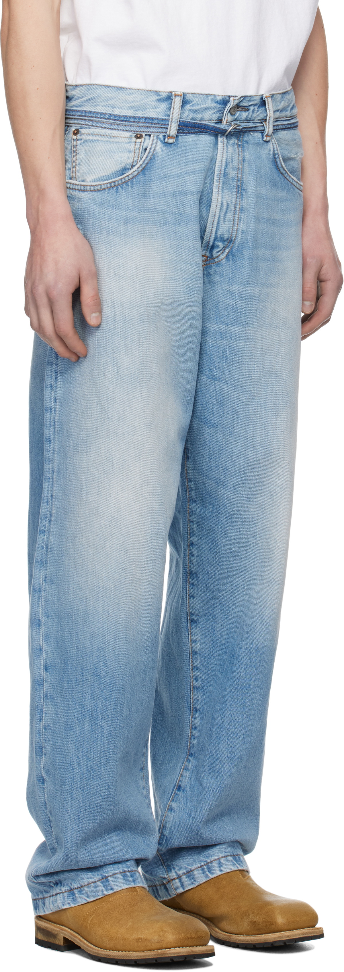 Acne Studios Blue Loose-Fit 1991 TOJ Jeans Acne Studios