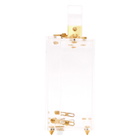 Mark Cross Transparent Plexi Grace Box Bag