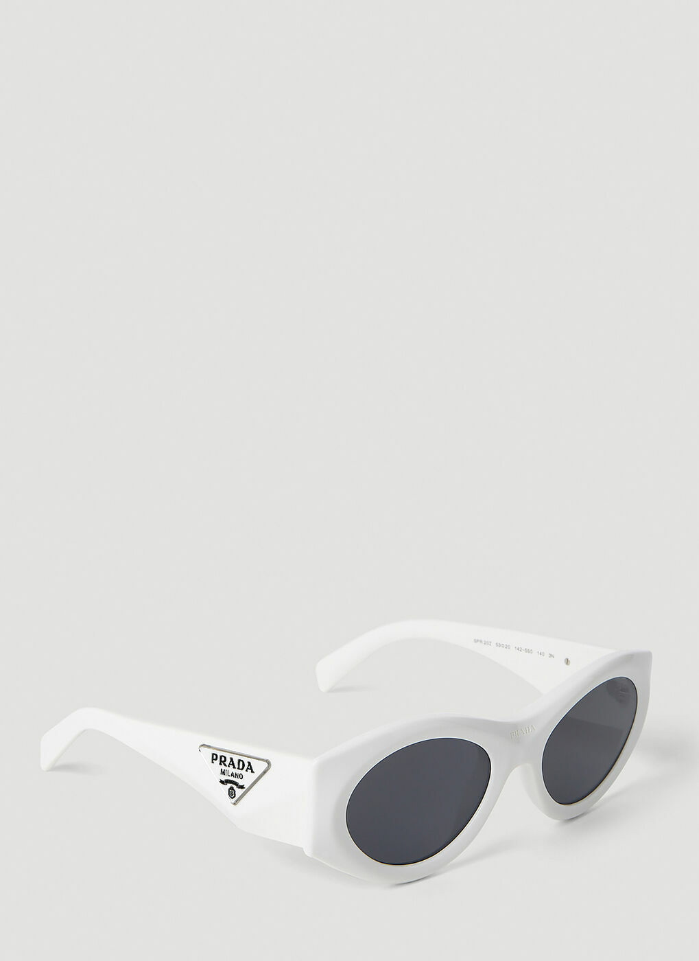 Prada 53mm Hexagon Sunglasses - Black | Editorialist