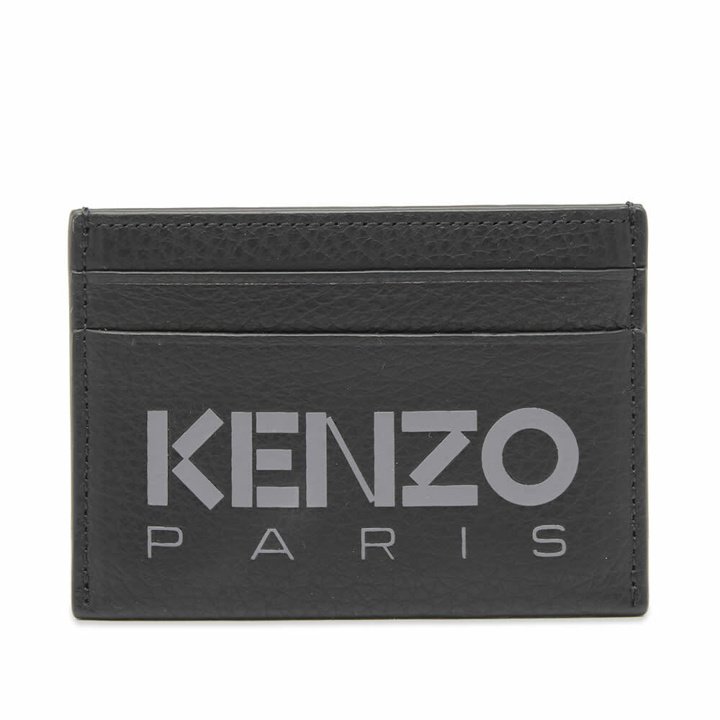 Photo: Kenzo Men's Logo Card Holder in Black