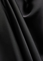 Anine Bing Lilith Silk-blend Mini Dress Black