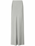 ST.AGNI Bias Silk Blend Slip Skirt