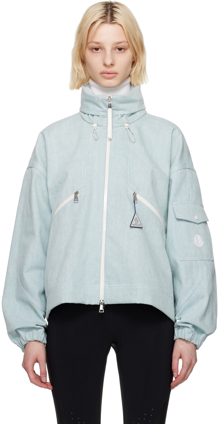 大特価 MONCLER SEVERAU デニム ジャケット ショート丈 ライト