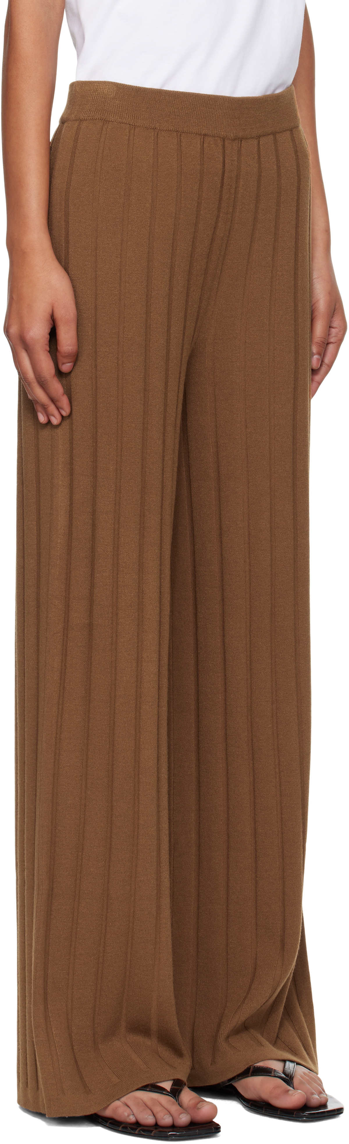 MM by Max Mara Brown Tema Lounge Pants