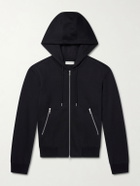 Dries Van Noten - Cotton-Jersey Zip-Up Hoodie - Black