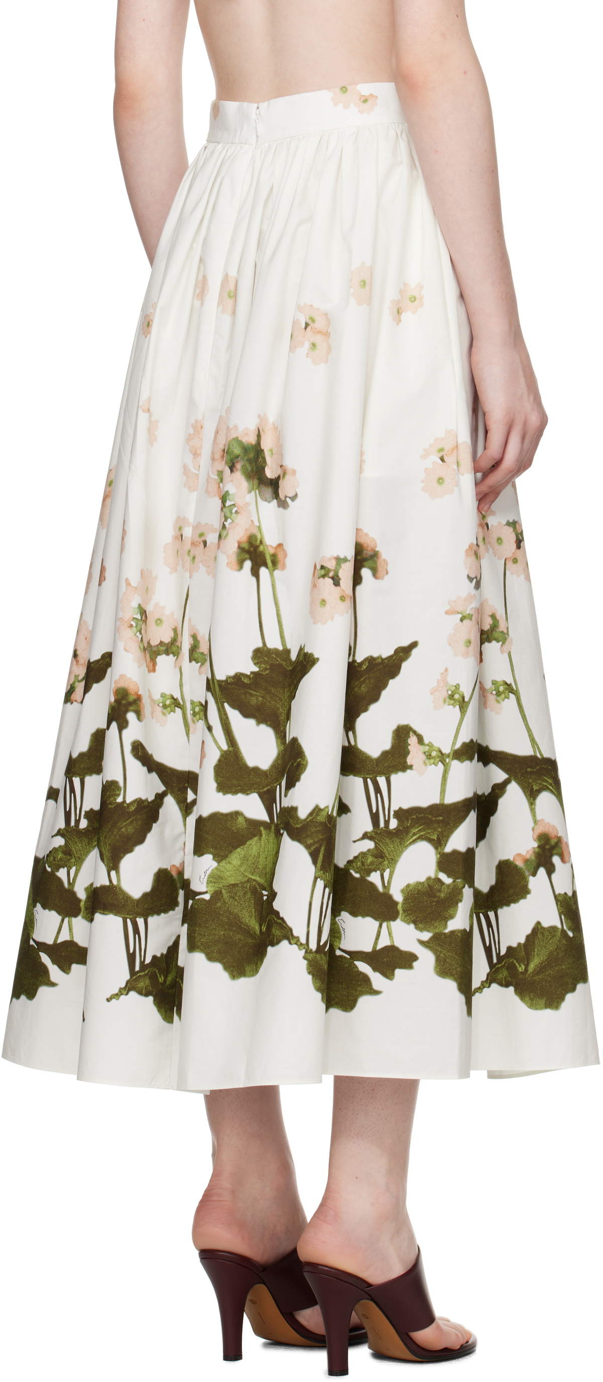 Herdis Skirt - White