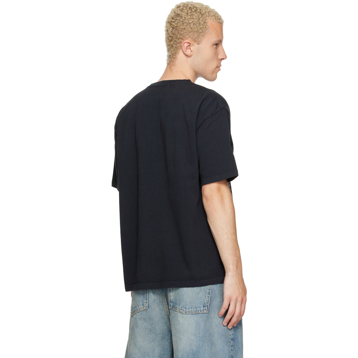 Rhude Black Dakar Convoy T-shirt