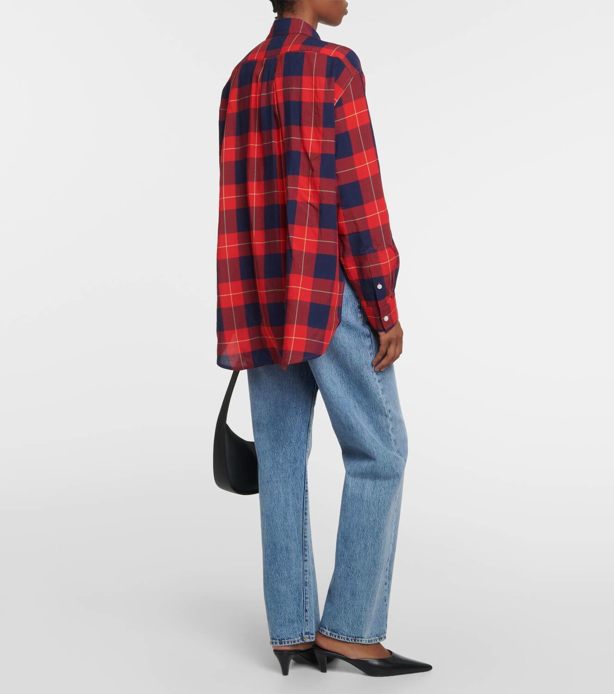 Toteme Oversized tartan shirt Toteme