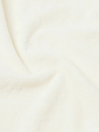 Richard James - Camp-Collar Cotton-Terry Shirt - Neutrals