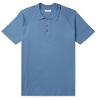 Boglioli - Slim-Fit Cotton Polo Shirt - Blue