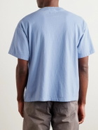 John Elliott - Riviera Cotton-Jersey T-Shirt - Blue