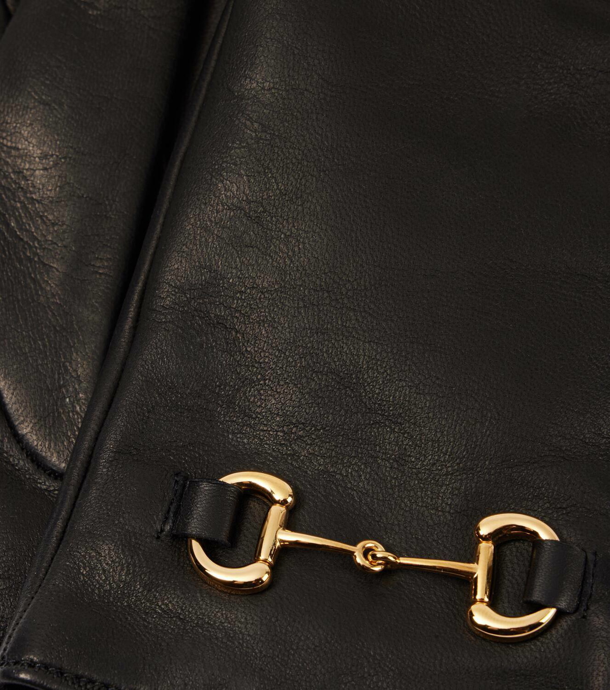 Gucci Horsebit leather gloves