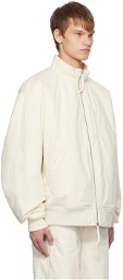 Nanamica Off-White Insulation Bomber Jacket