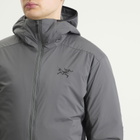 Arc'teryx Men's Atom Hooded Jacket in Cloud/Black