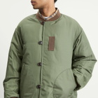 Visvim Men's Corps Down Bomber Jacket in Olive