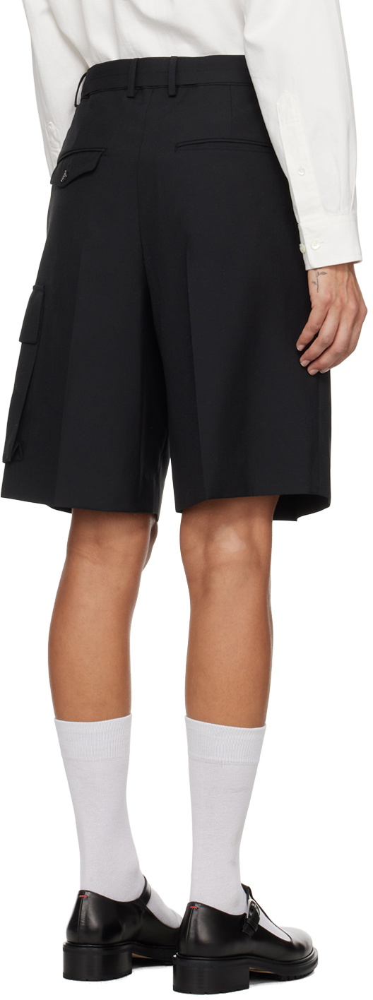 Dunst Black Multipocket Shorts