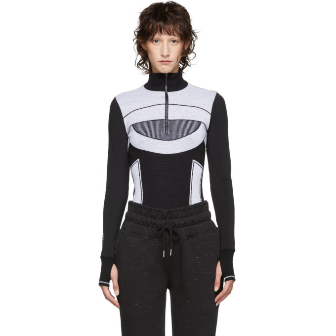 Photo: adidas by Stella McCartney Black and White Run Ultra Sweater