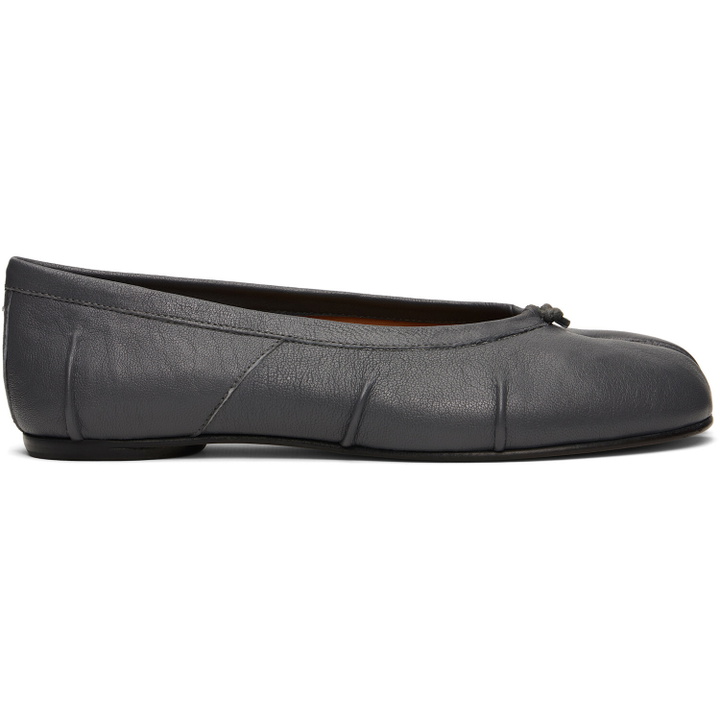 Photo: Maison Margiela Gray Tabi Ballerina Flats