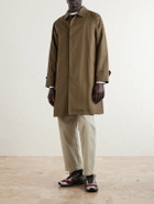 Neighborhood - Balcollar Cotton-Gabardine Trench Coat - Green