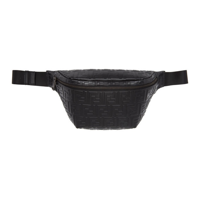 Photo: Fendi Black Leather Forever Fendi Belt Bag