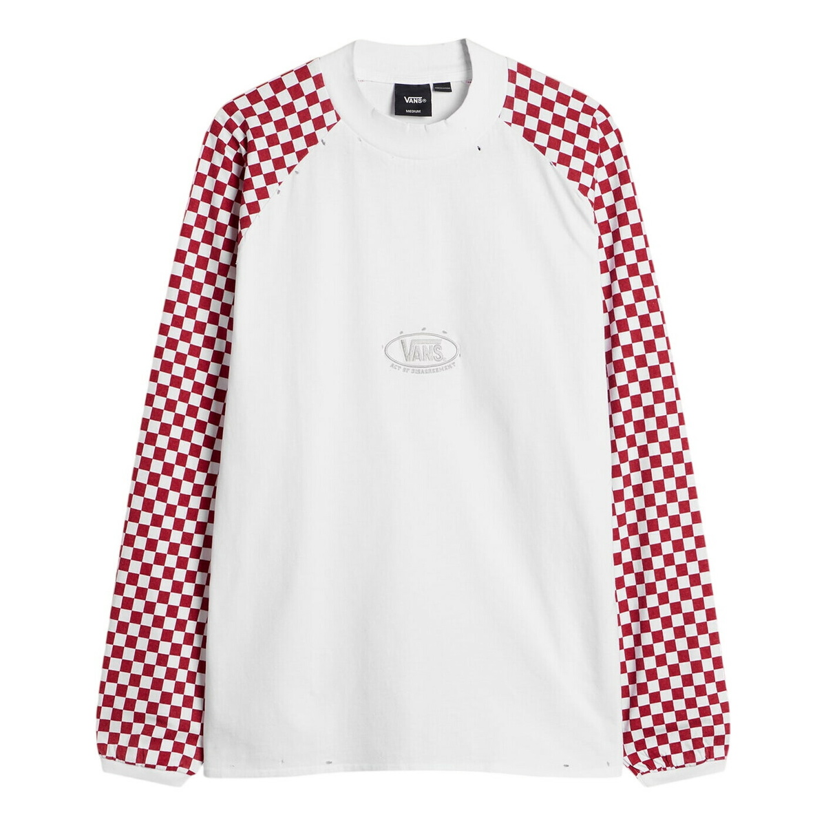 Vans Red WTAPS Edition Waffle Lovers Club Long Sleeve T-Shirt Vans