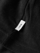 WTAPS - Logo-Appliquéd Embroidered Cotton-Jersey T-Shirt - Black