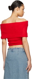 Gimaguas Red Fuzzy T-Shirt