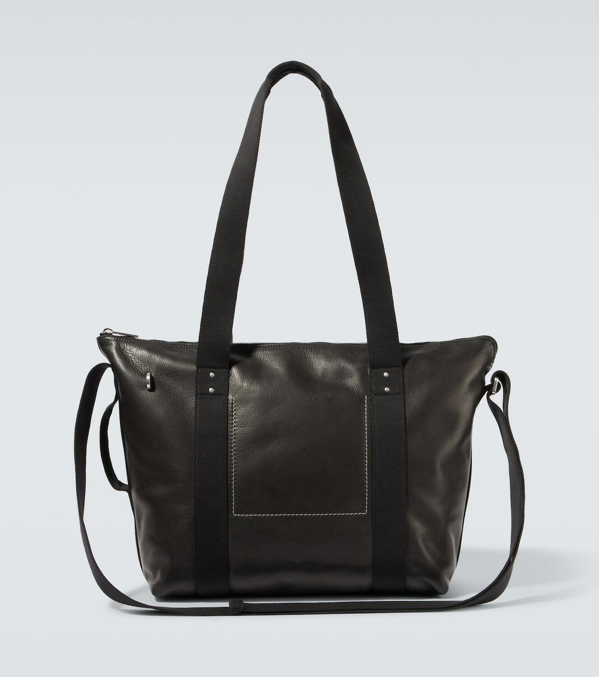 Rick Owens Large leather tote bag