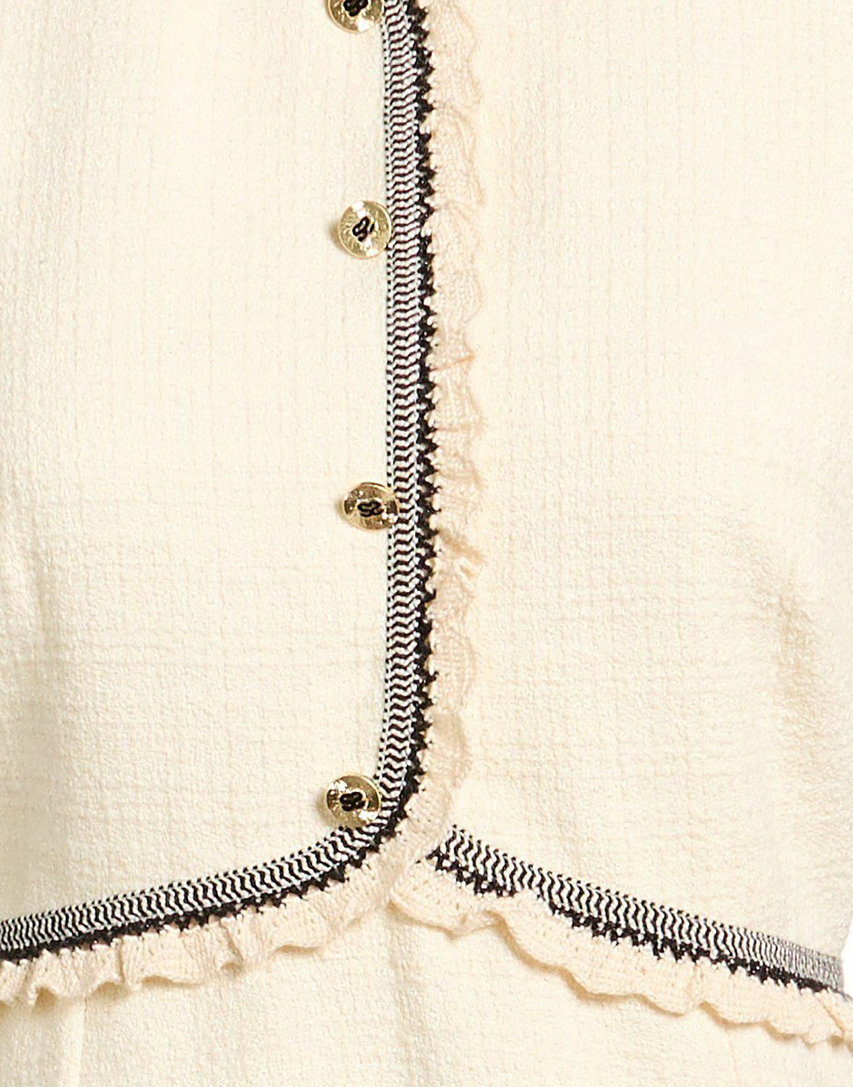 Sandro Womens Mini dress in Ivory