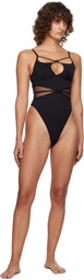 Agent Provocateur Black Buffie Bodysuit