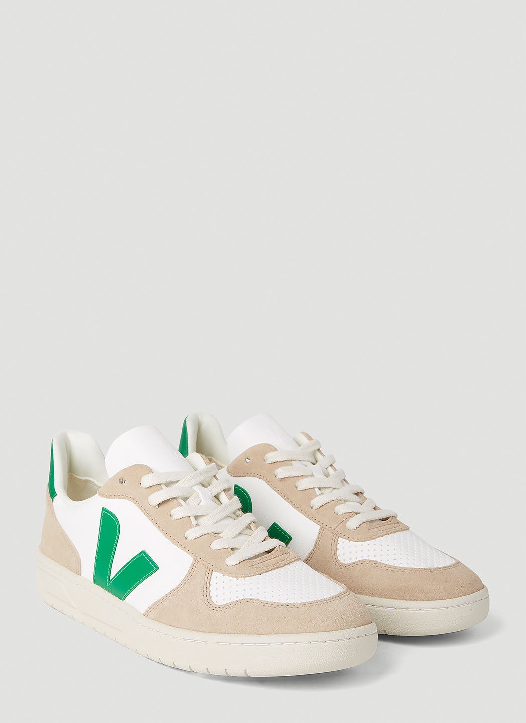 Veja V-10 Leather Sneakers