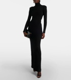 Tom Ford Cashmere turtleneck maxi dress