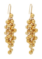 Isabel Marant Tiva Beaded Drop Earrings - Gold - One Size